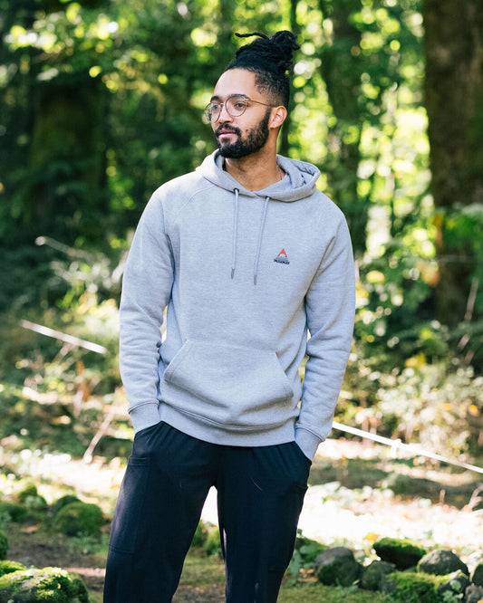 Vita Organic Cotton Hoodie - Grey Marl